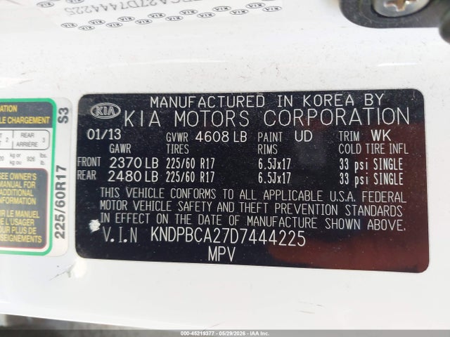 Kia Sportage Lx