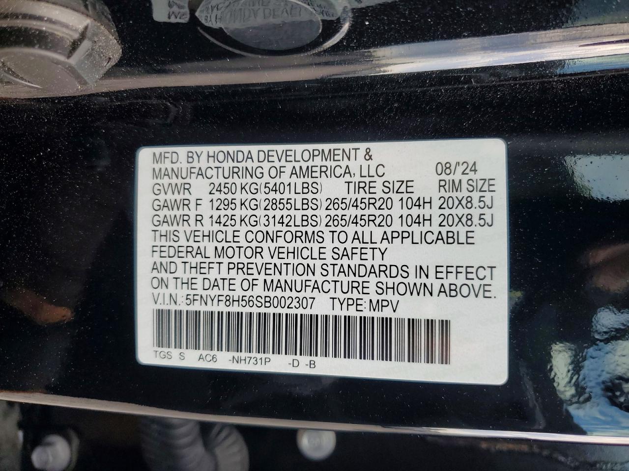 Honda Passport Exl