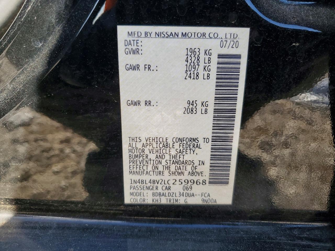 Nissan Altima 2.5 S