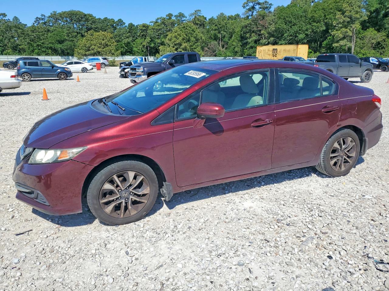 Salvage Honda Civic Image
