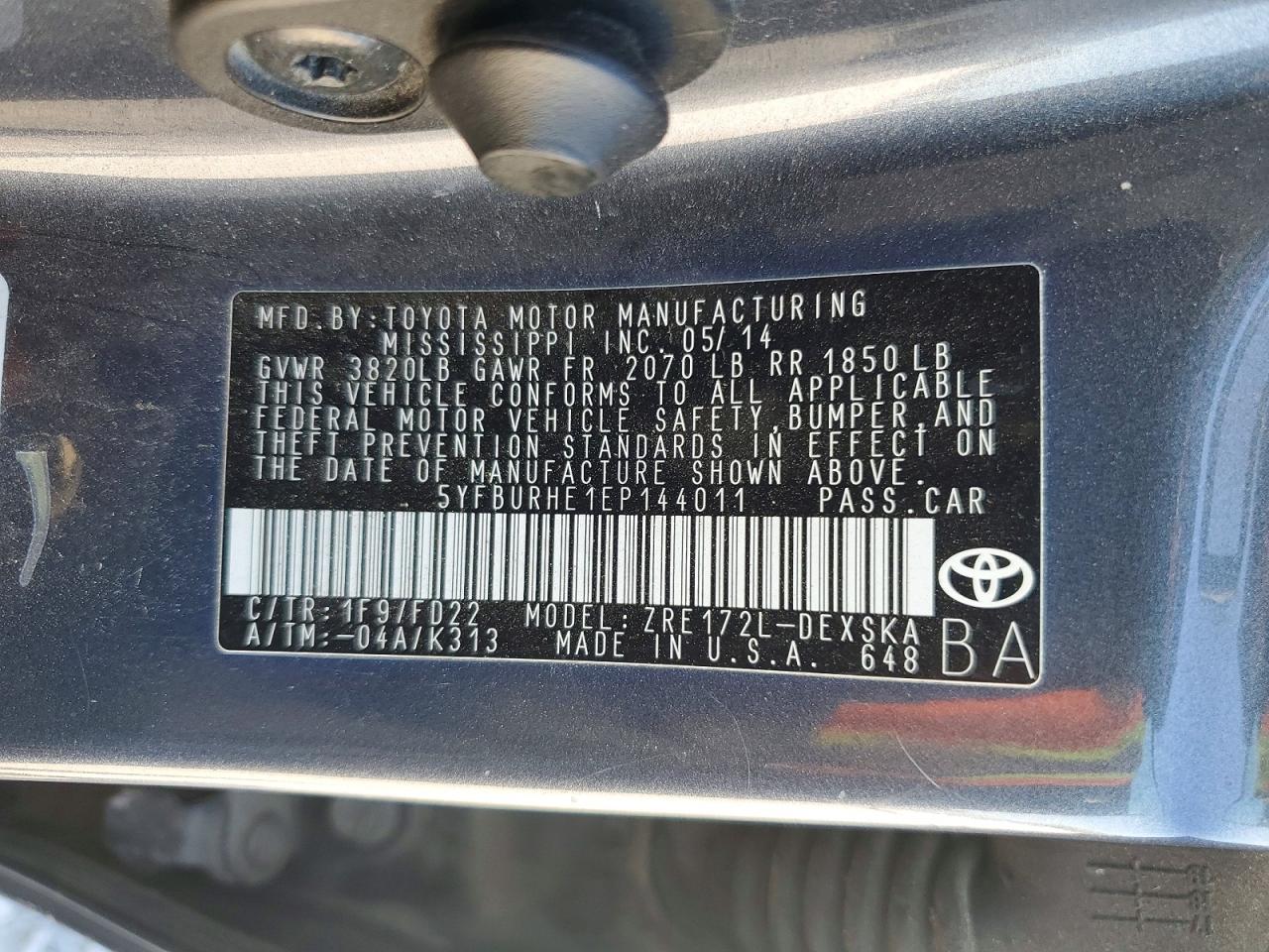 Toyota Corolla S