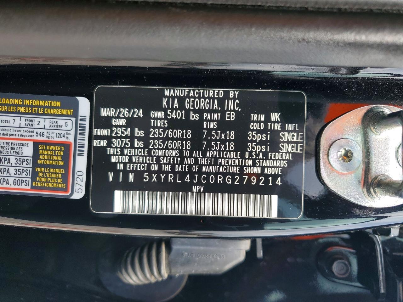 Kia Sorento S
