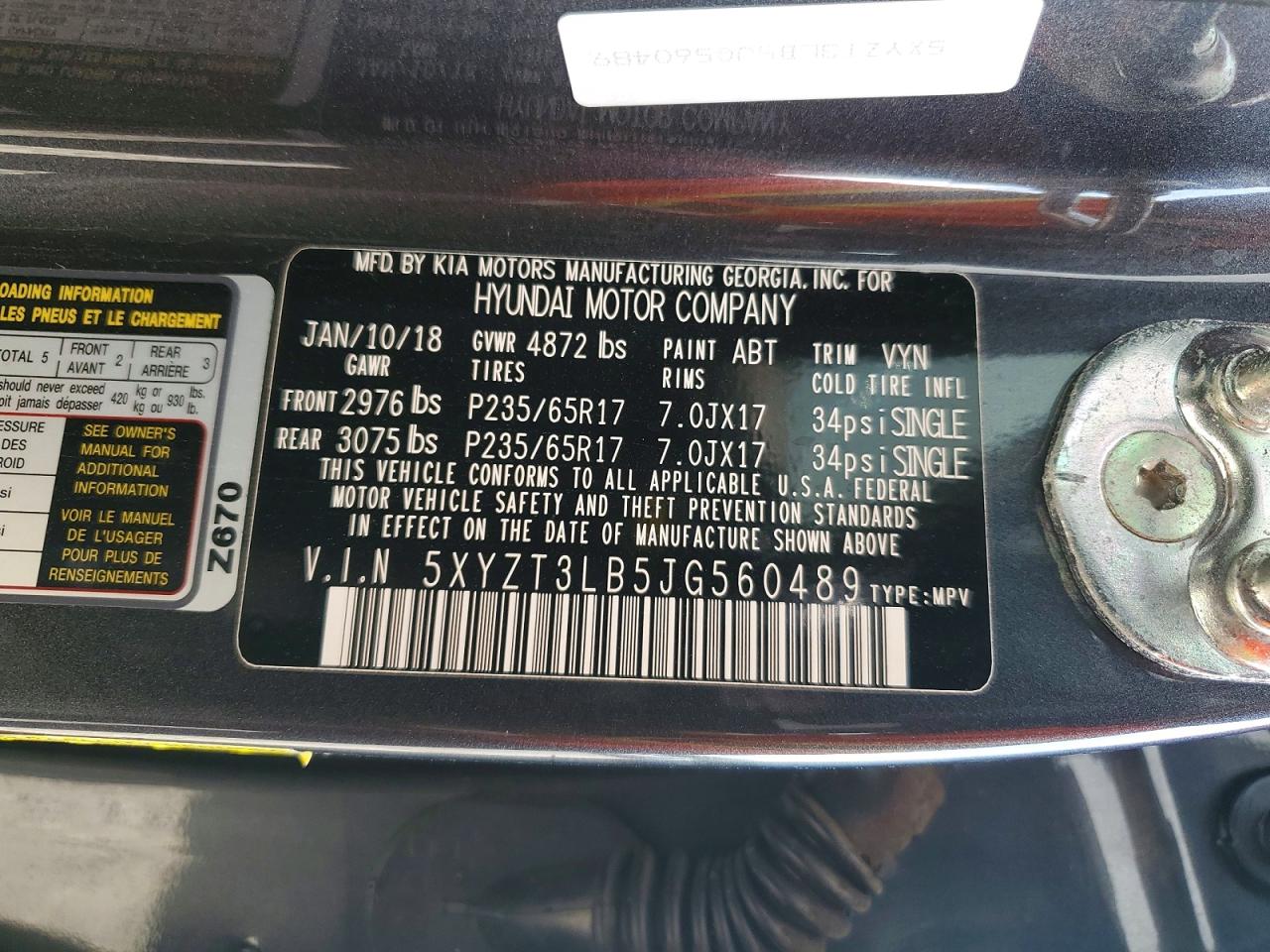 Hyundai SANTA FE 2.4l