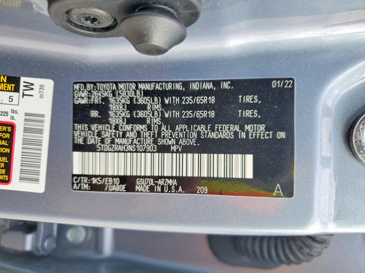 Toyota Highlander Xle