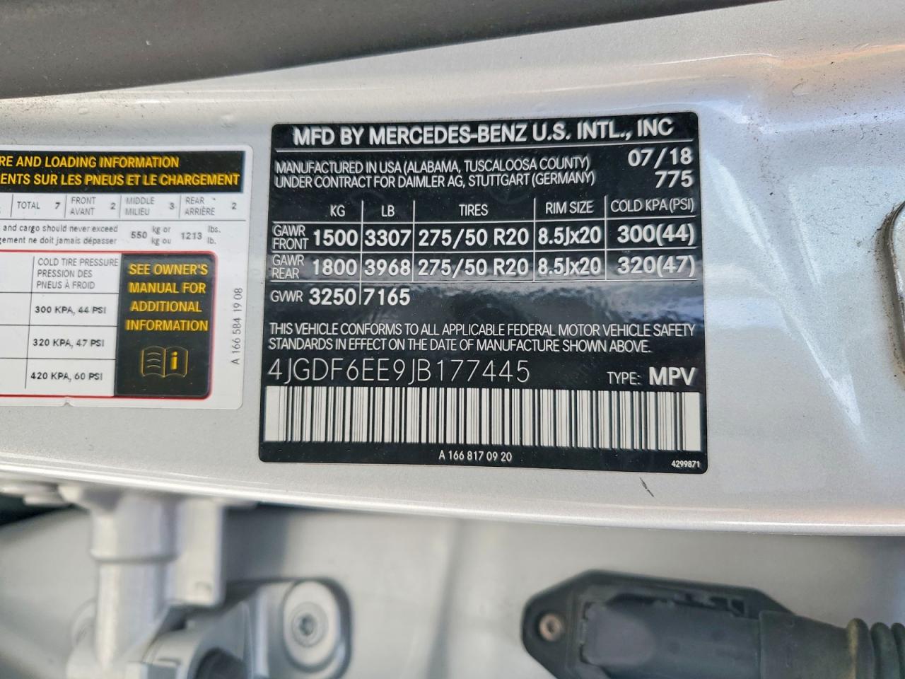 Mercedes-Benz Gls-class 450 4matic