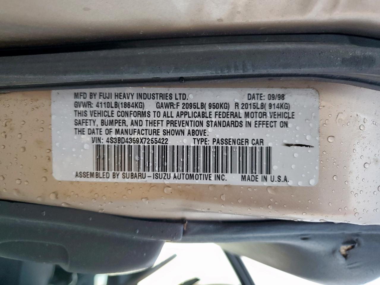 Subaru Legacy L