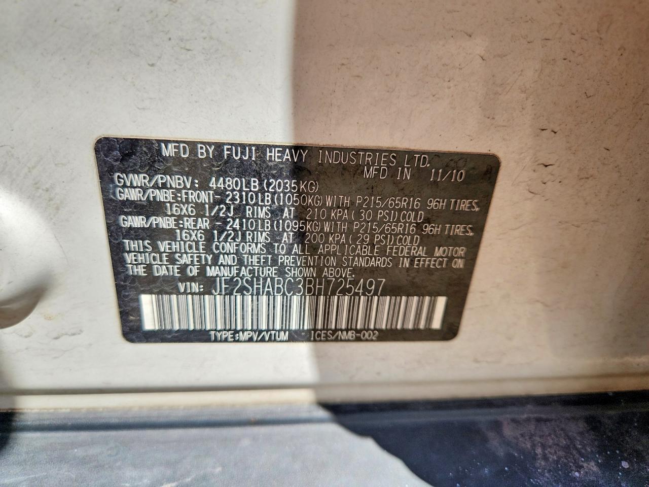 Subaru Forester 2.5x
