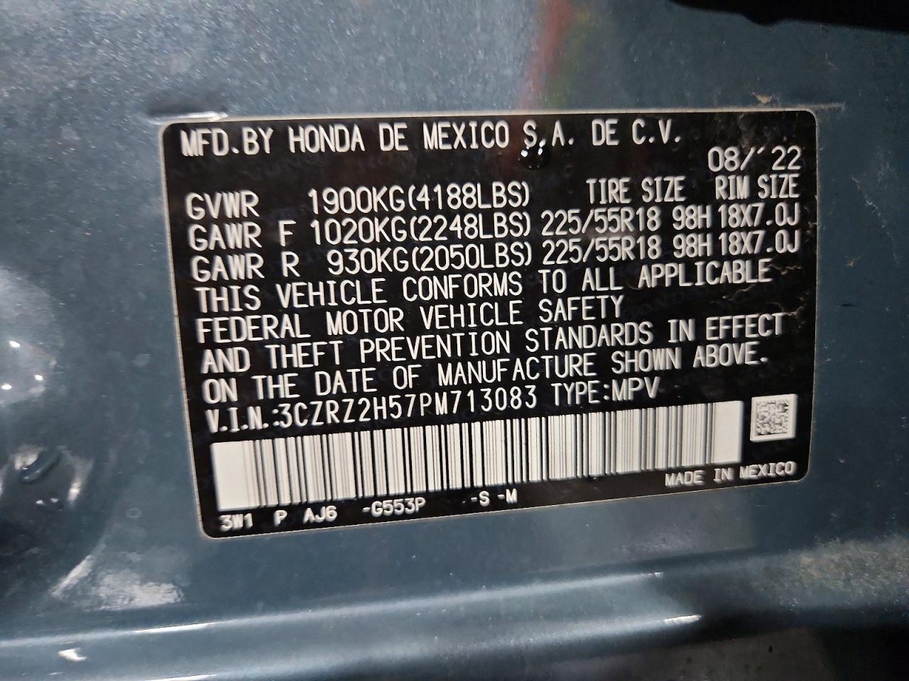 Honda HR-V Sport