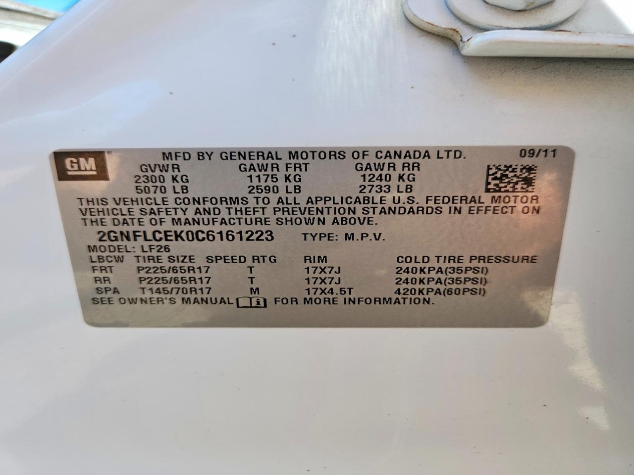 Chevrolet Equinox Ls