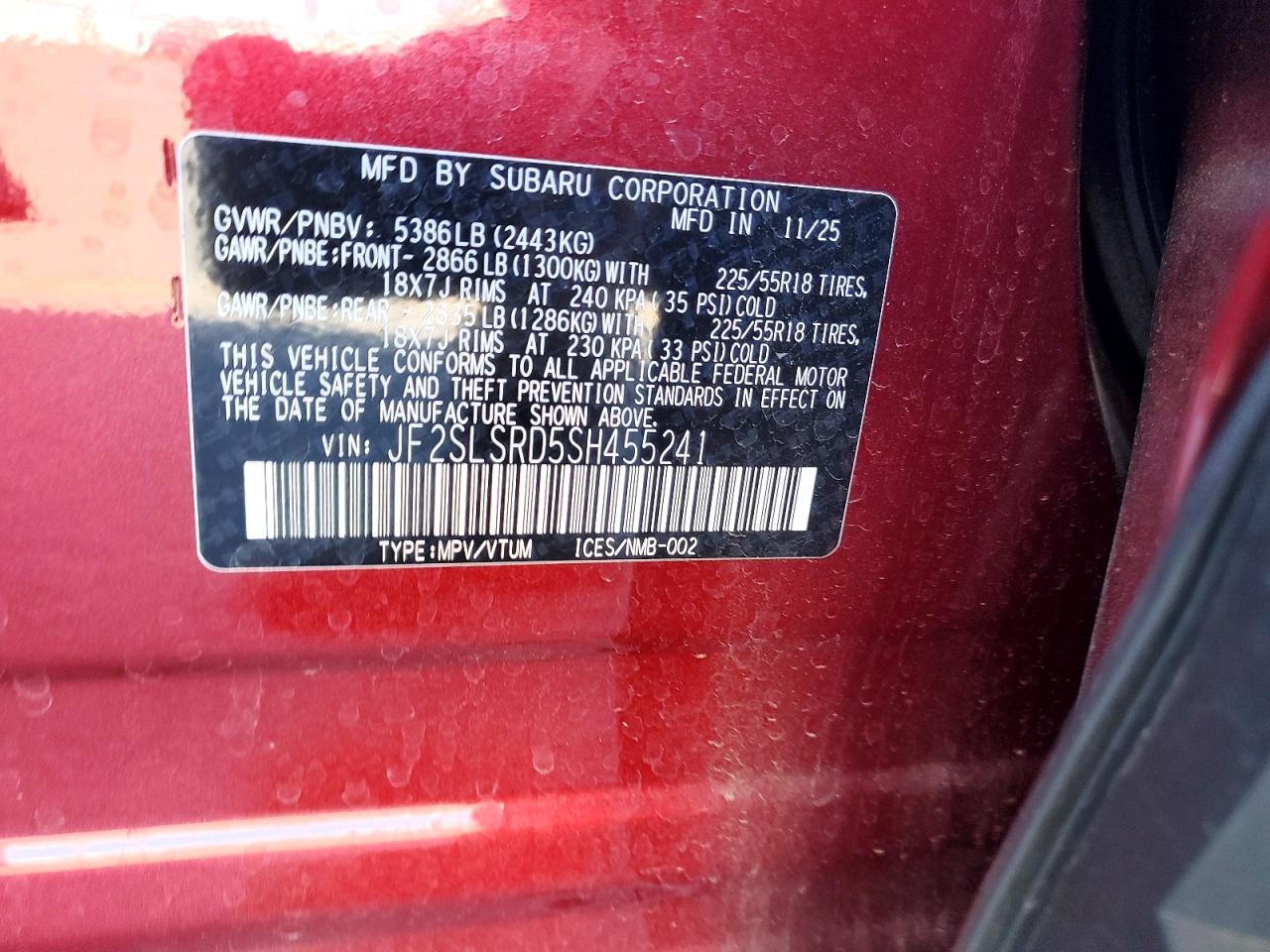 Subaru Forester Limited