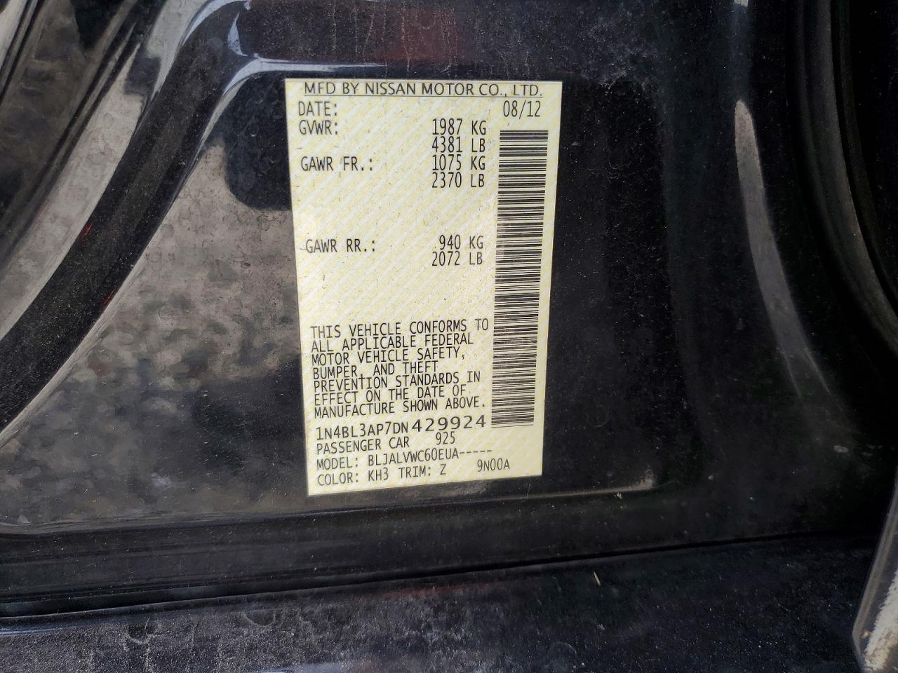 Nissan Altima 3.5 S