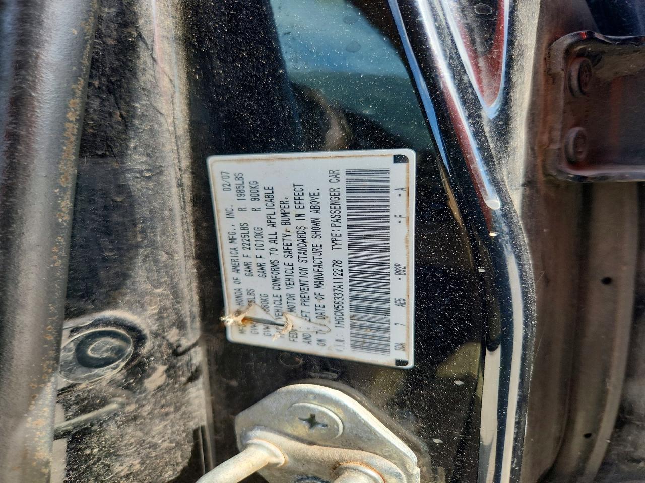 Honda Accord Se