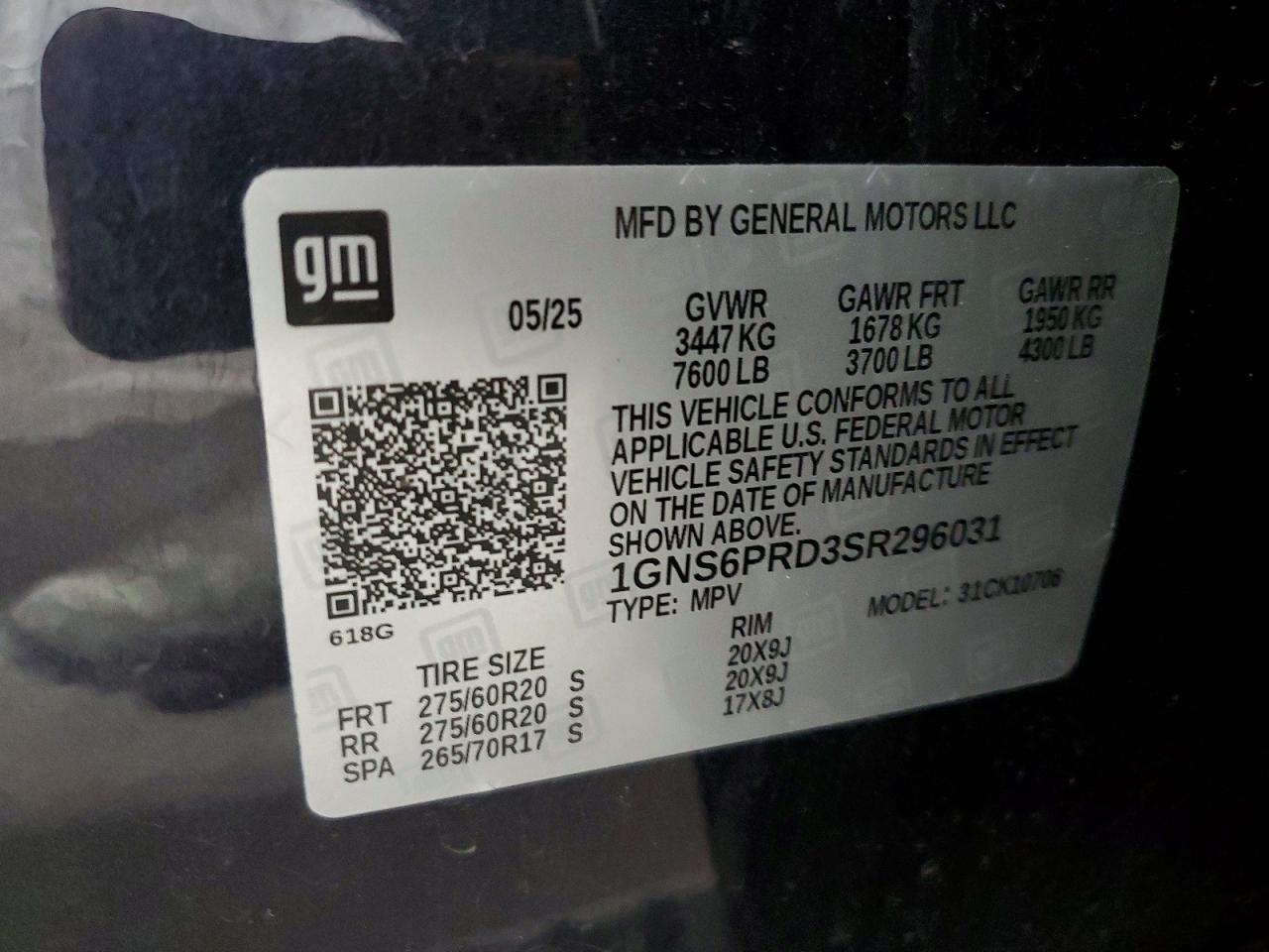 Chevrolet Tahoe K1500 Z71