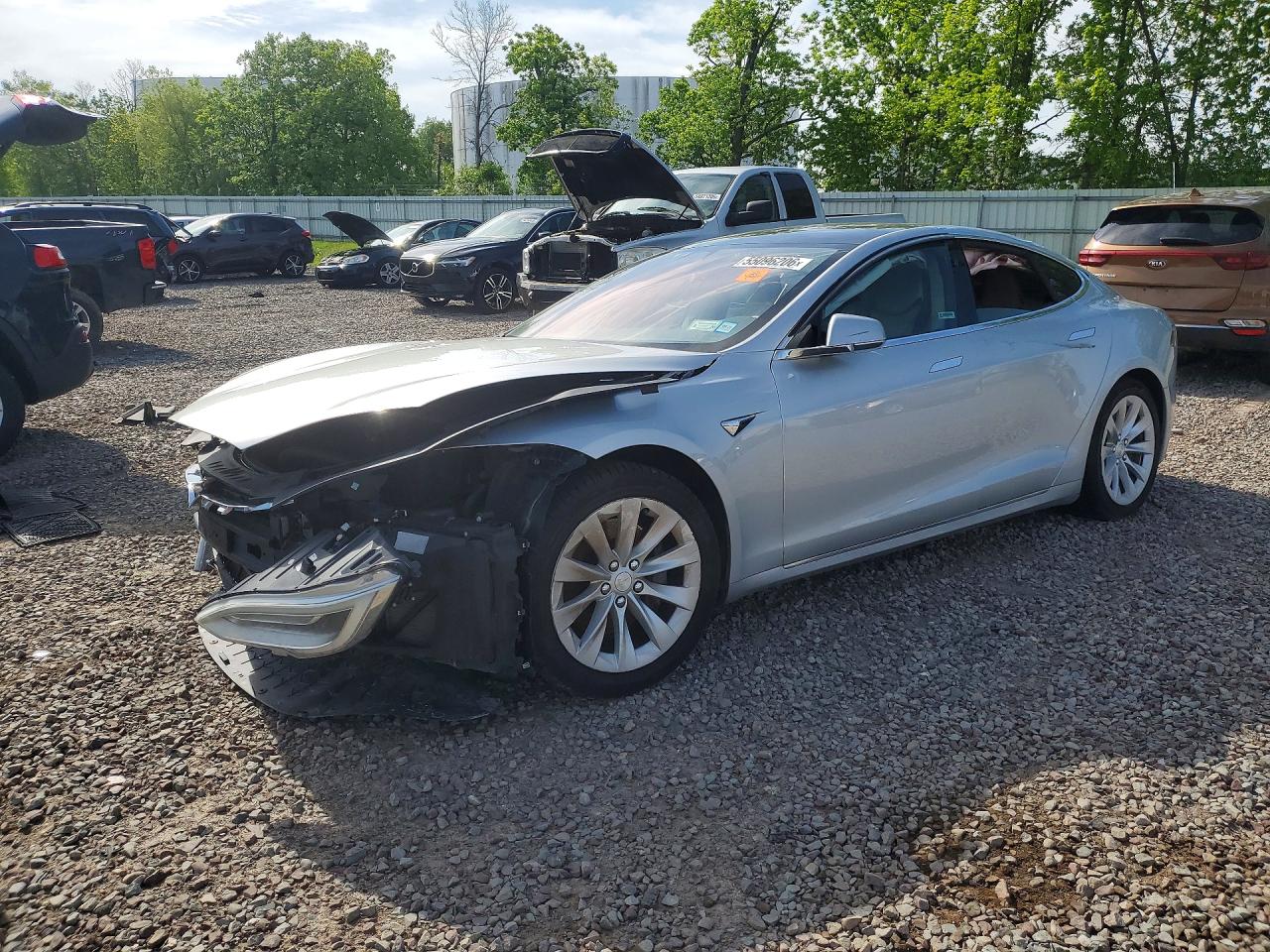 Salvage Tesla Model S Image
