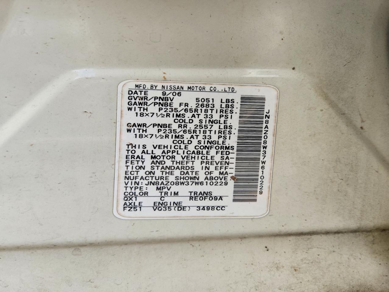 Nissan Murano S