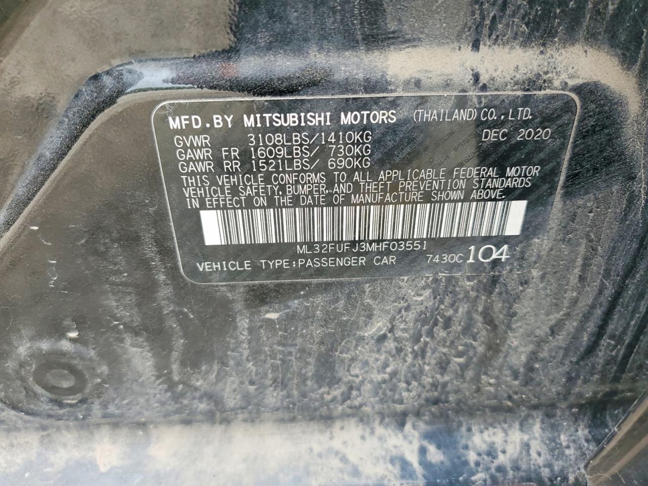 Mitsubishi Mirage G4 Es