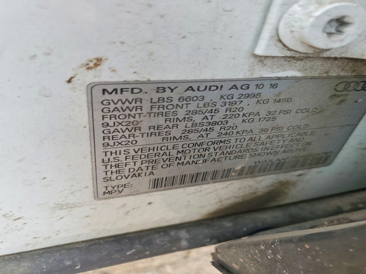 Audi Q7 Premium Plus