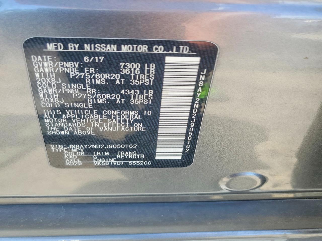 Nissan Armada Sl