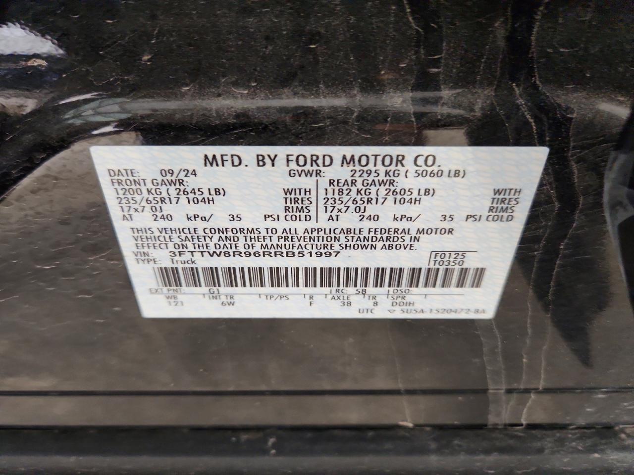 Ford Maverick Lariat Tremor