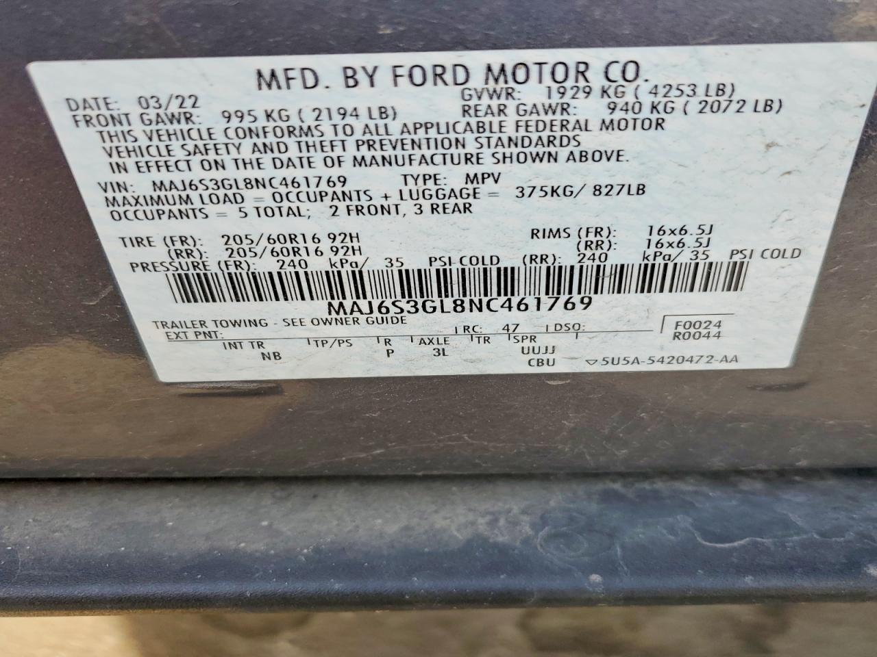 Ford EcoSport Se