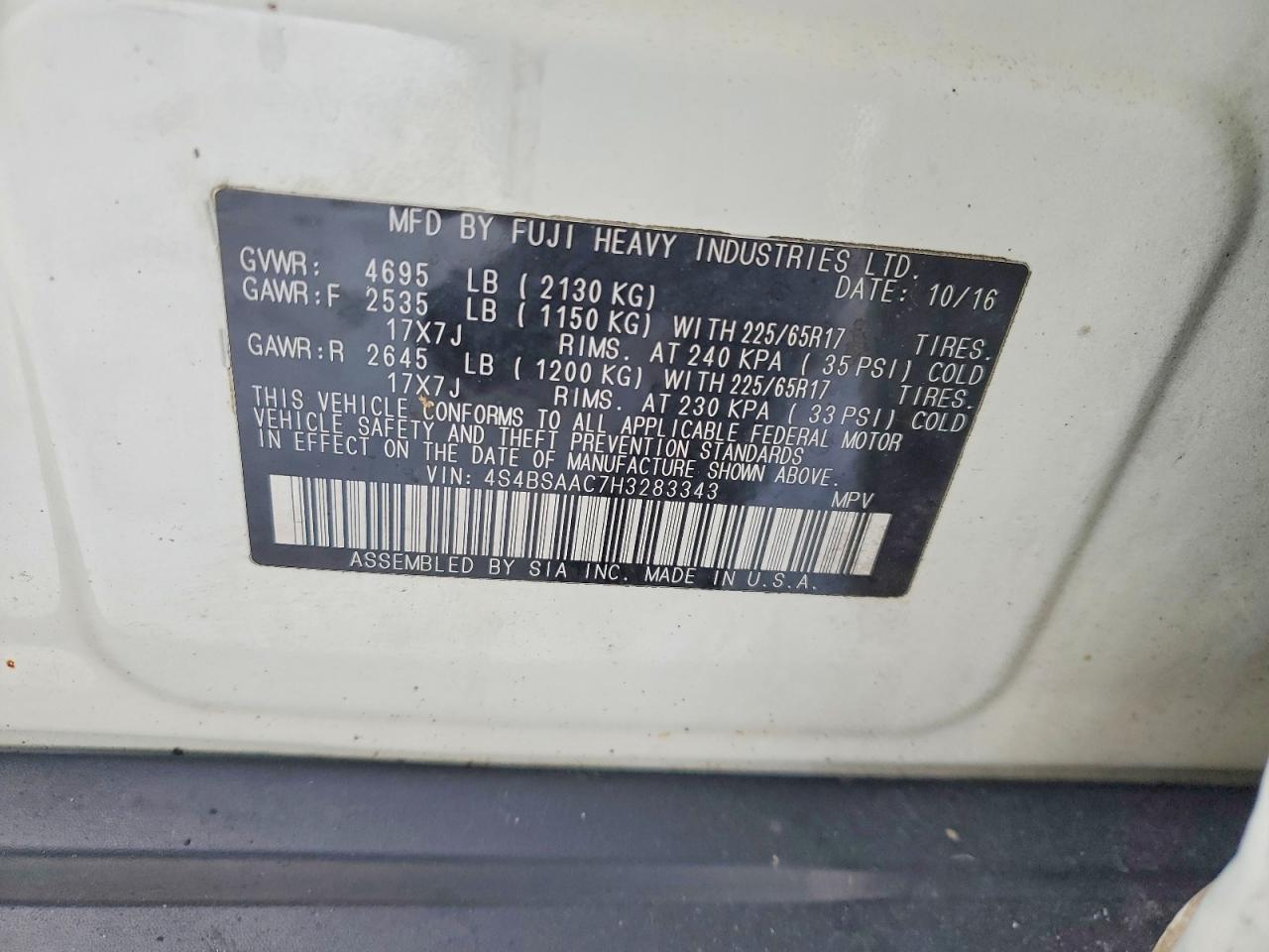 Subaru Outback 2.5i
