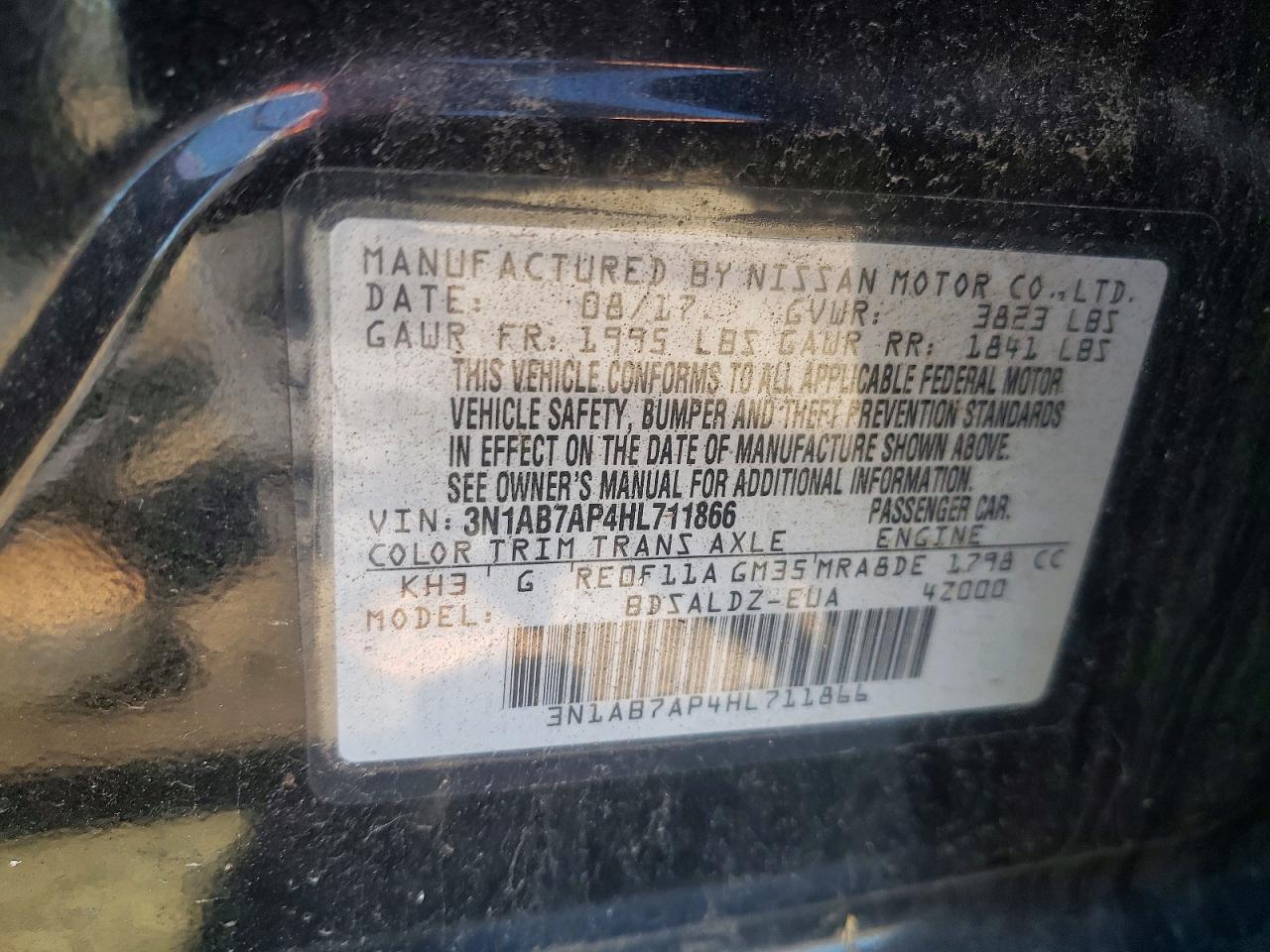 Nissan Sentra Sv
