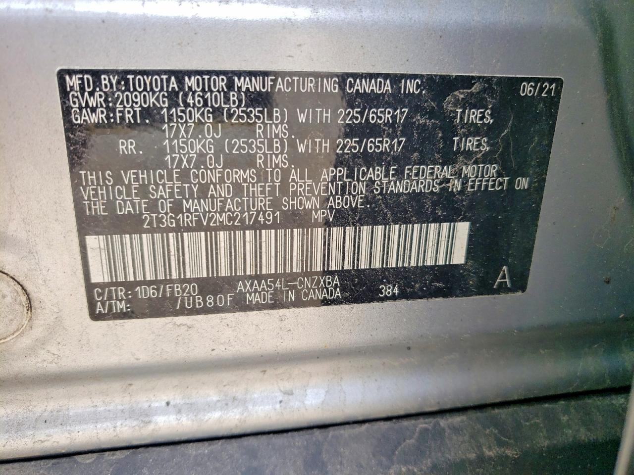 Toyota RAV4 Le