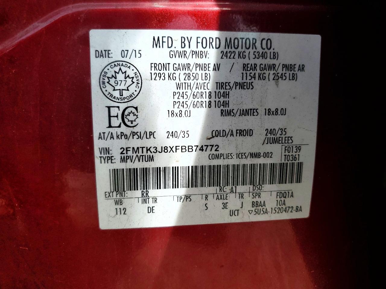 Ford Edge Sel