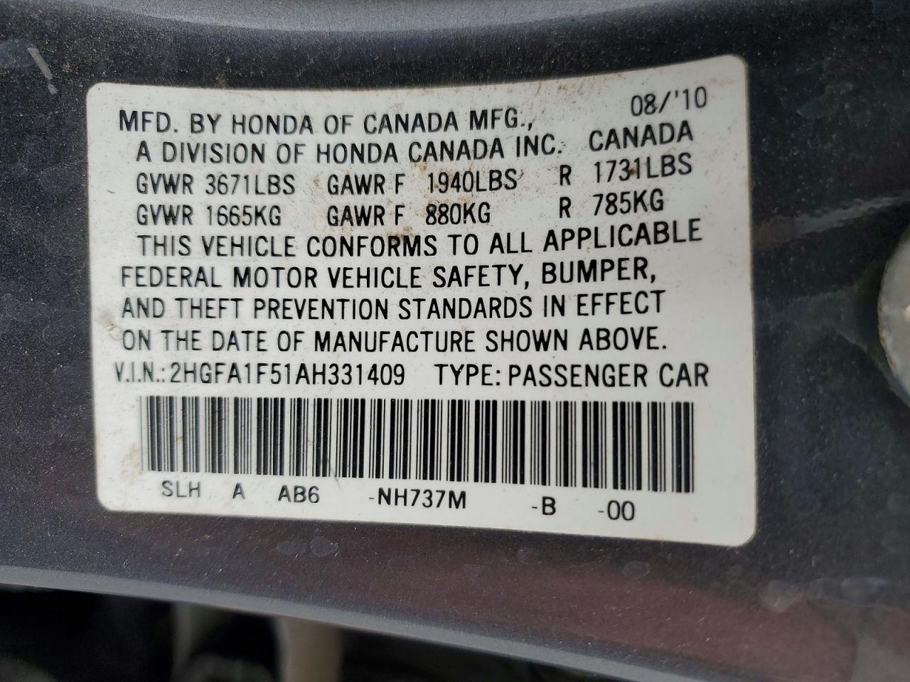 Honda Civic Lx