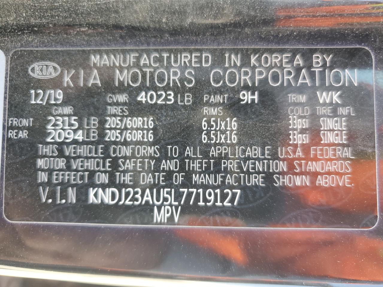 Kia Soul Lx