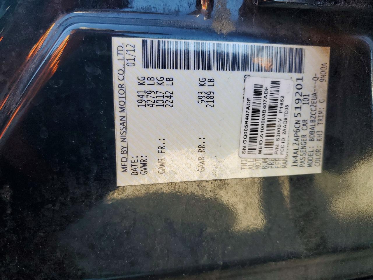 Nissan Altima 2.5