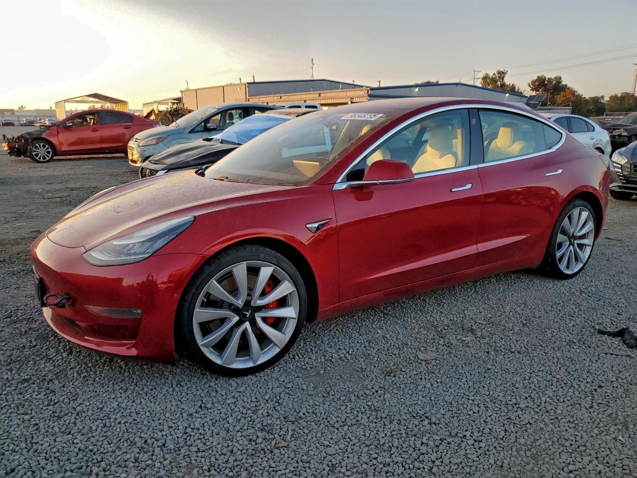 Salvage Tesla Model 3 Image