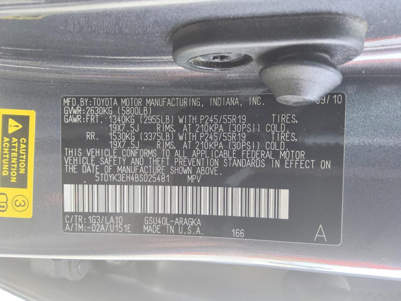 Toyota Highlander Limited