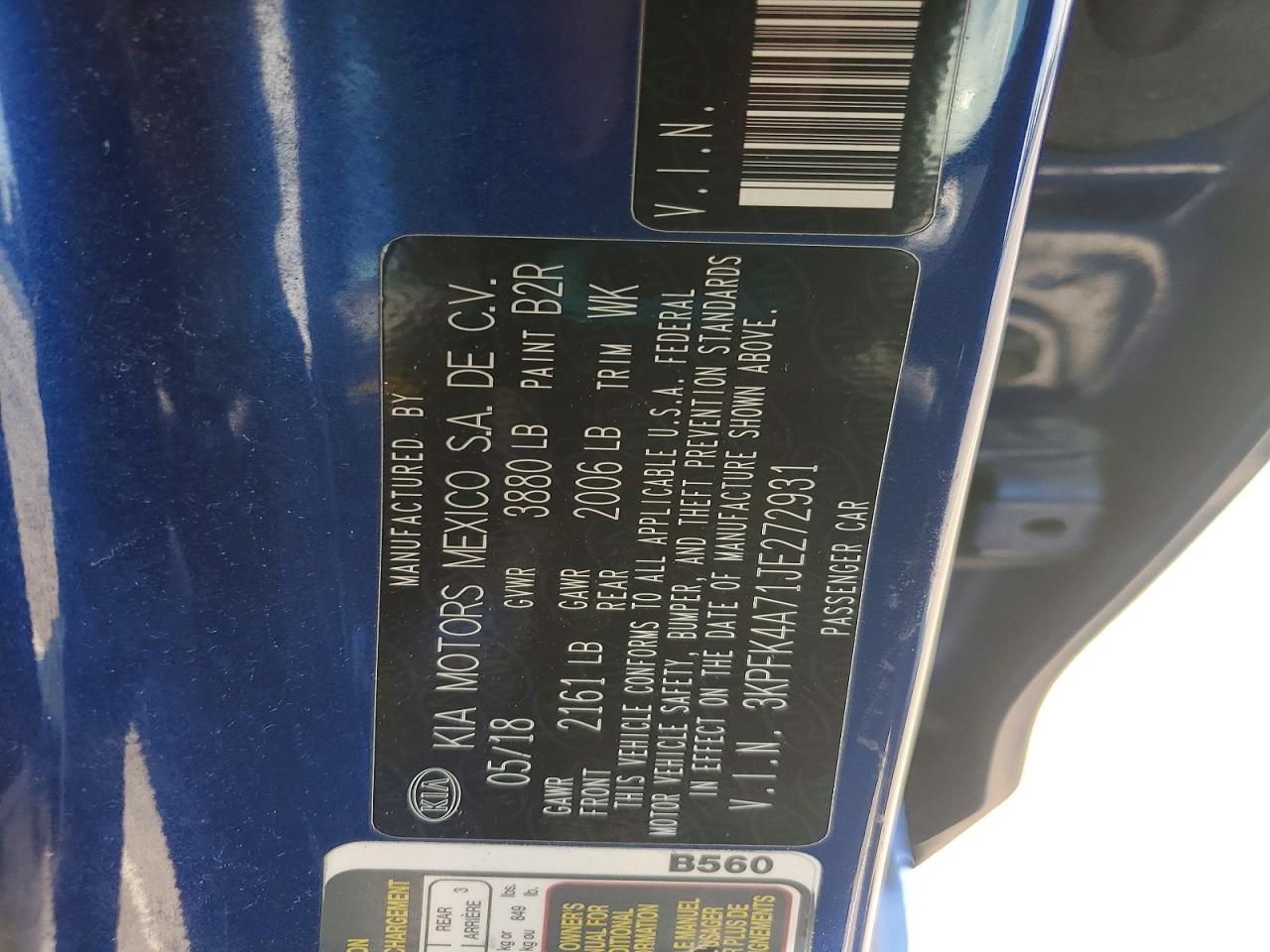 Kia Forte Lx