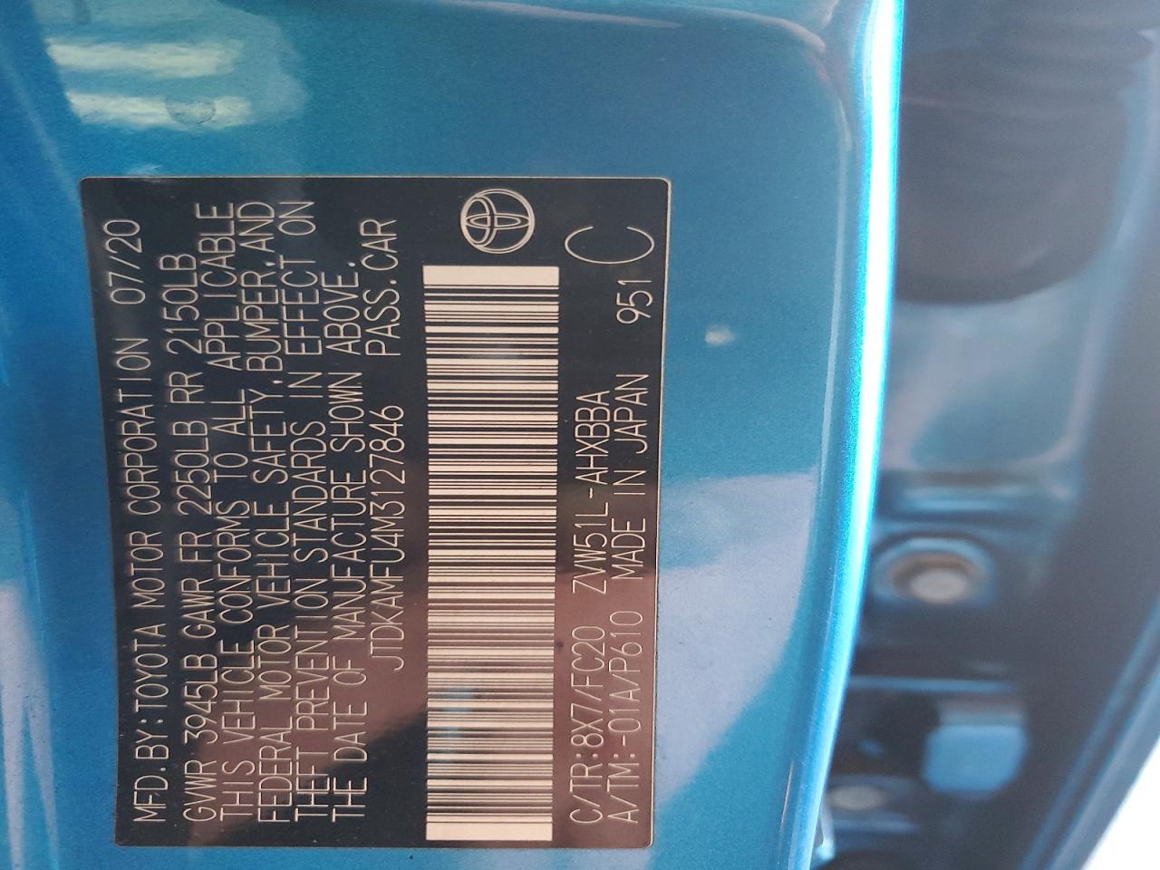 Toyota Prius L Eco