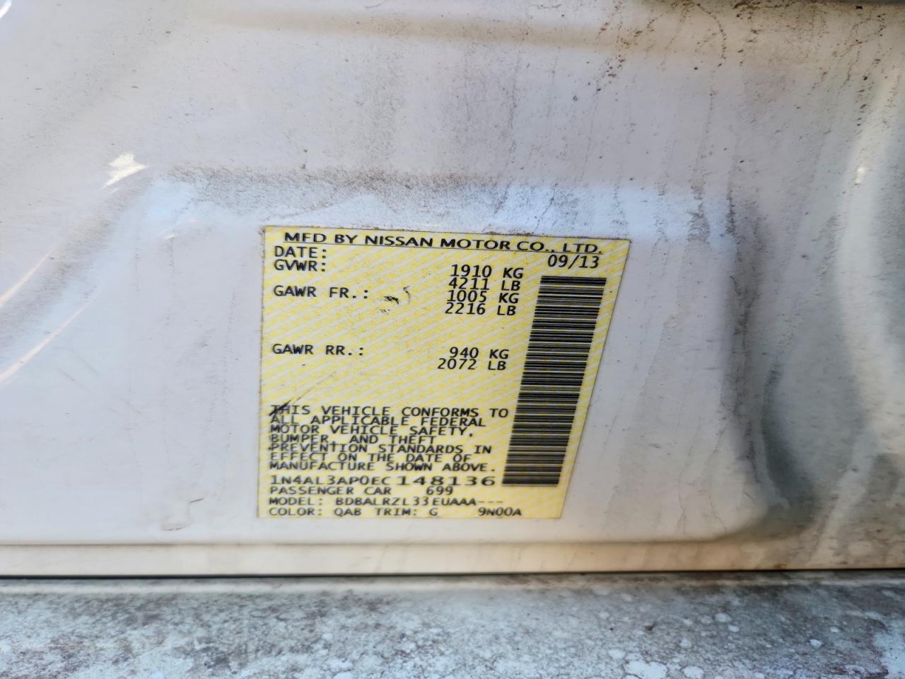 Nissan Altima 2.5 S