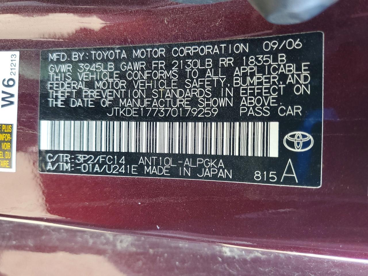 Scion TC Base