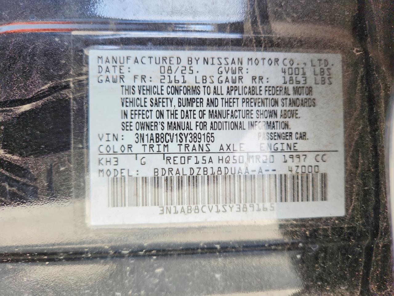 Nissan Sentra Sv