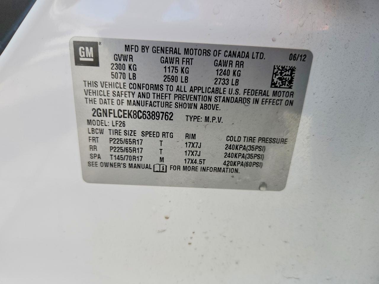 Chevrolet Equinox Ls