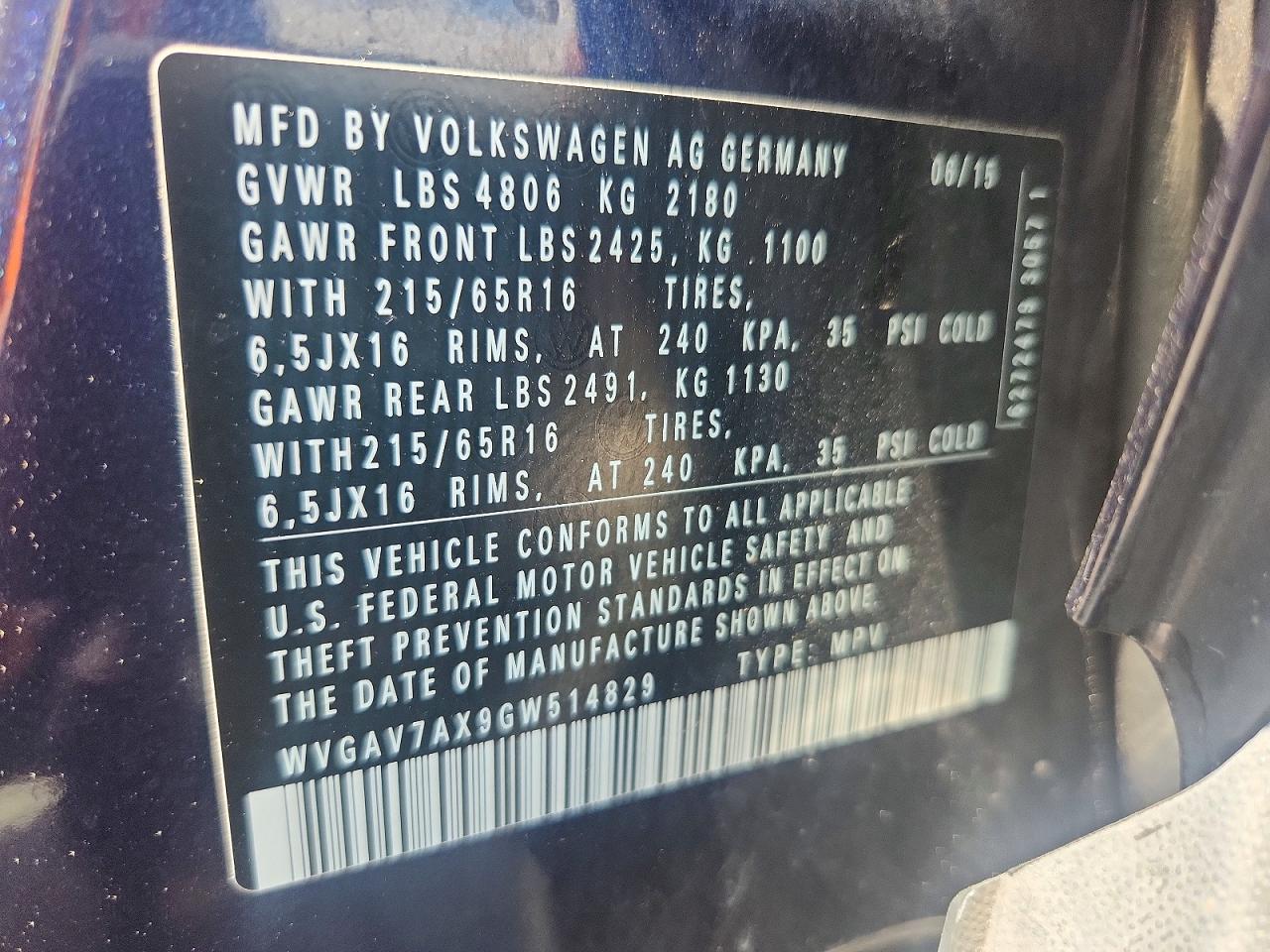 Volkswagen Tiguan S