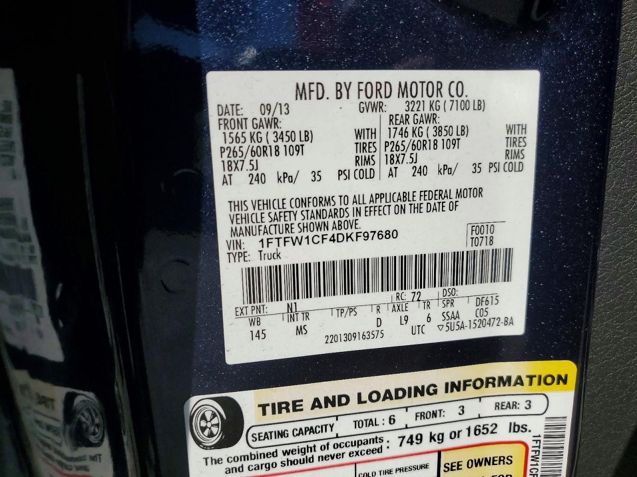 Ford F-150 Supercrew