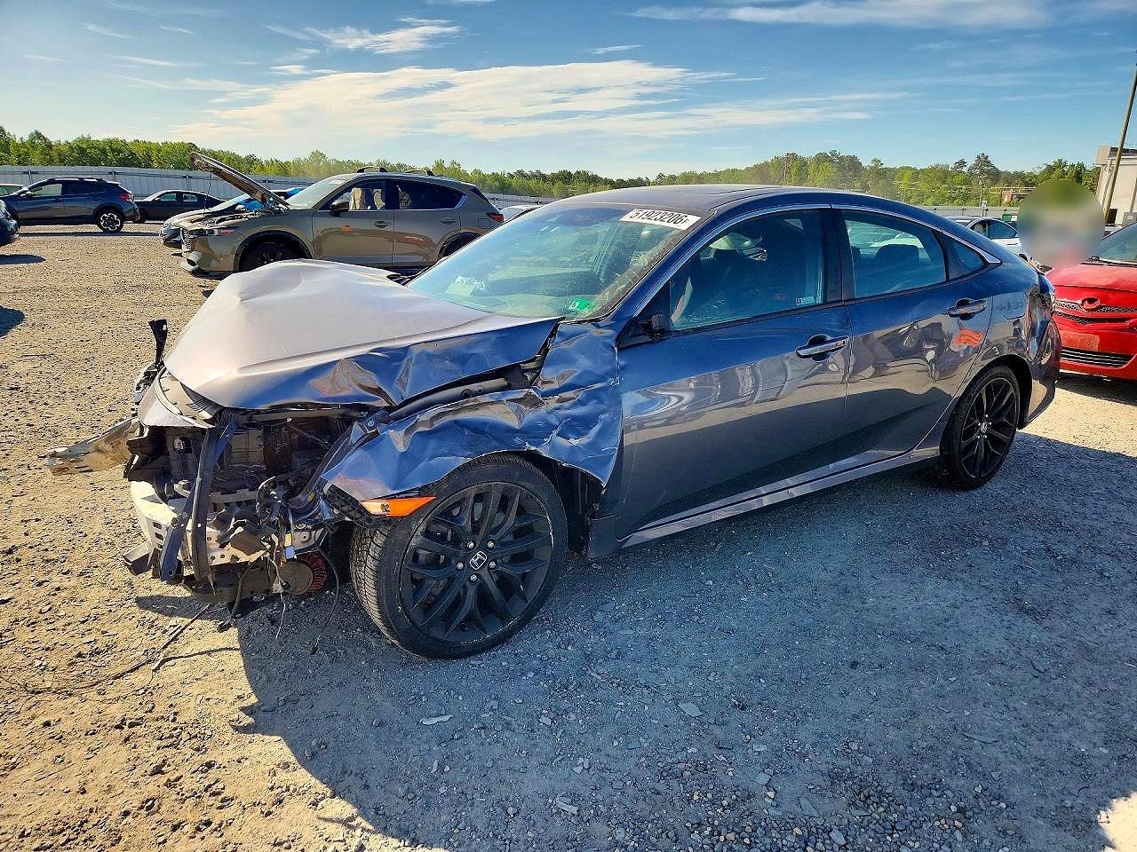 Salvage Honda Civic Image
