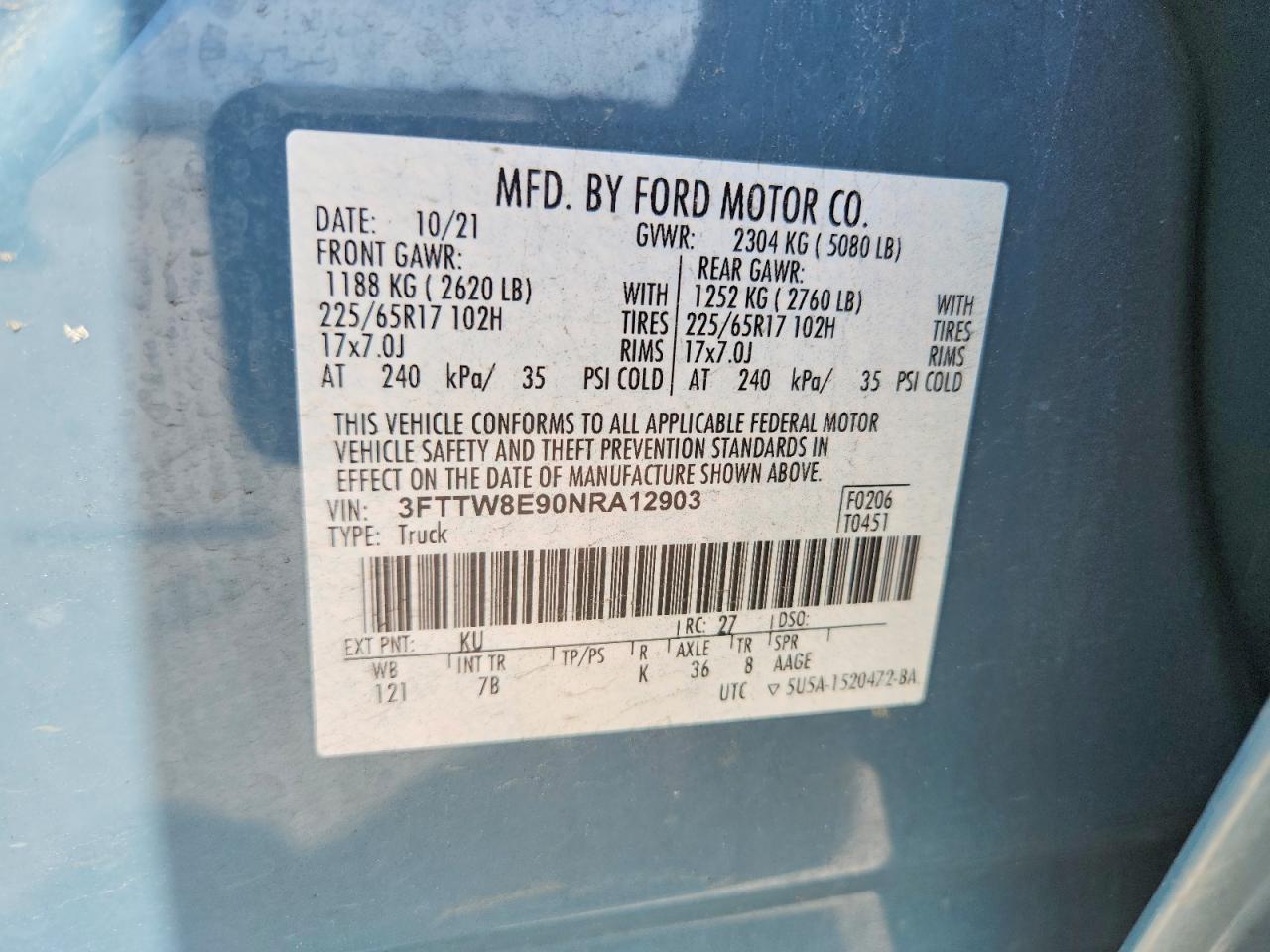 Ford Maverick Xl