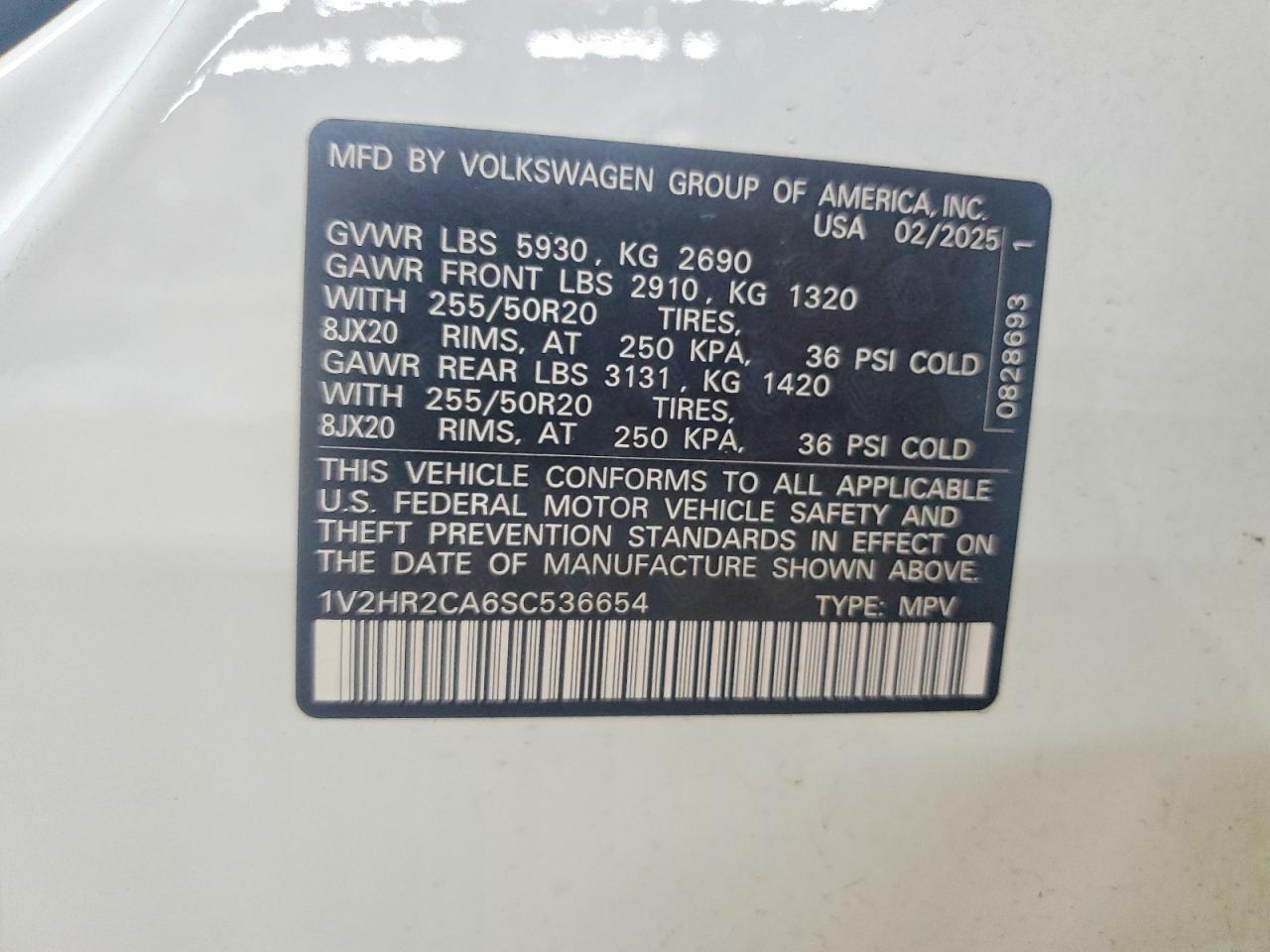 Volkswagen Atlas Se