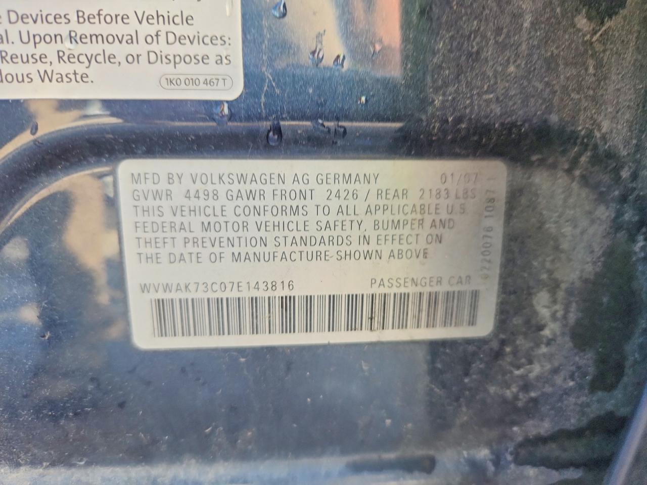 Volkswagen Passat 2.0t