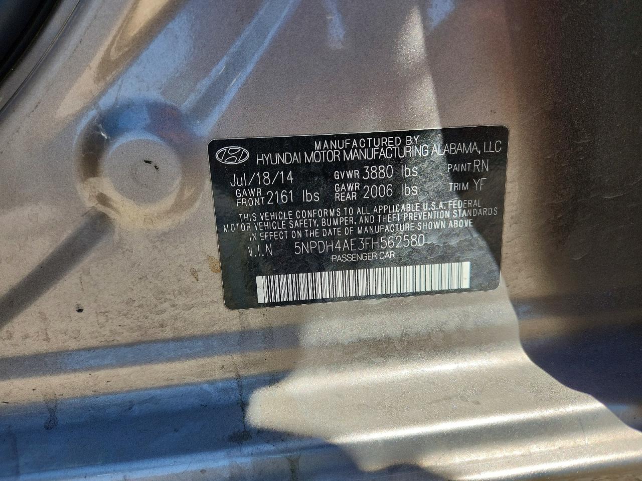 Hyundai ELANTRA Se