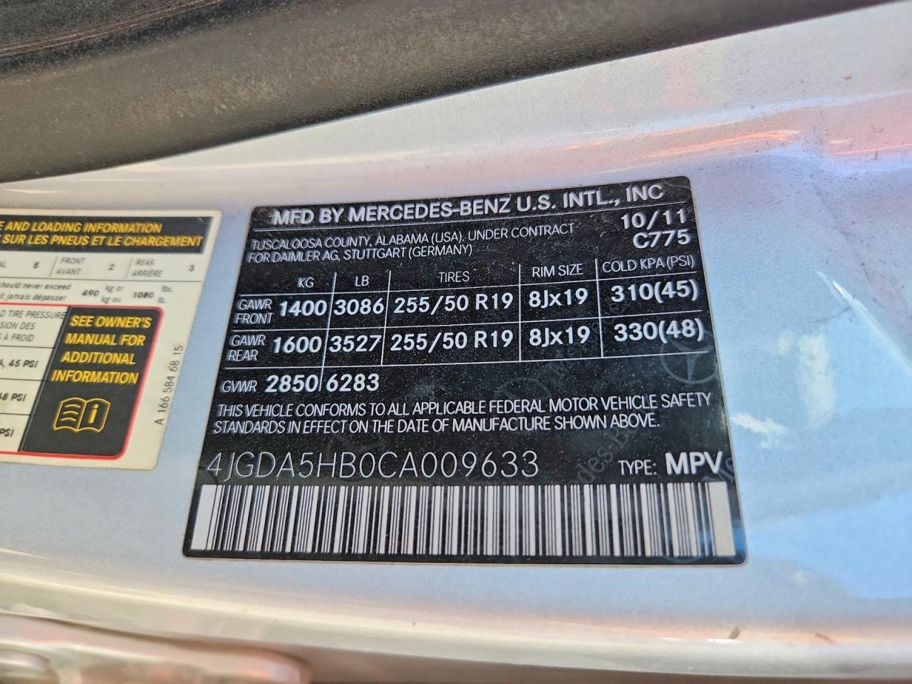 Mercedes-Benz M-Class 350 4matic