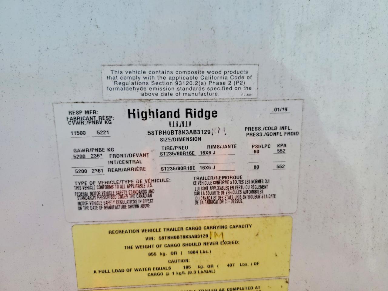 Highland Ridge Highland R