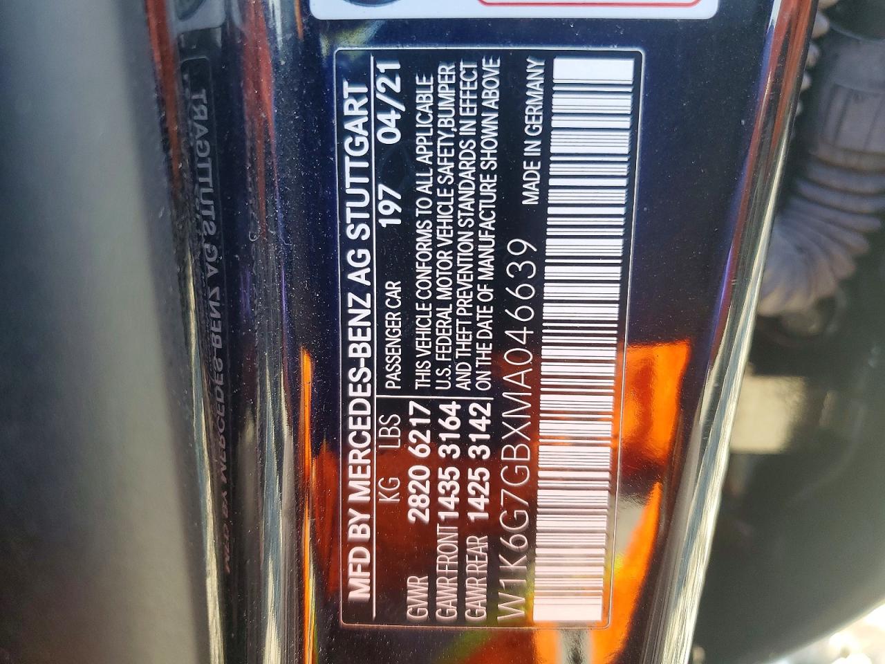 Mercedes-Benz S-Class 580 4matic
