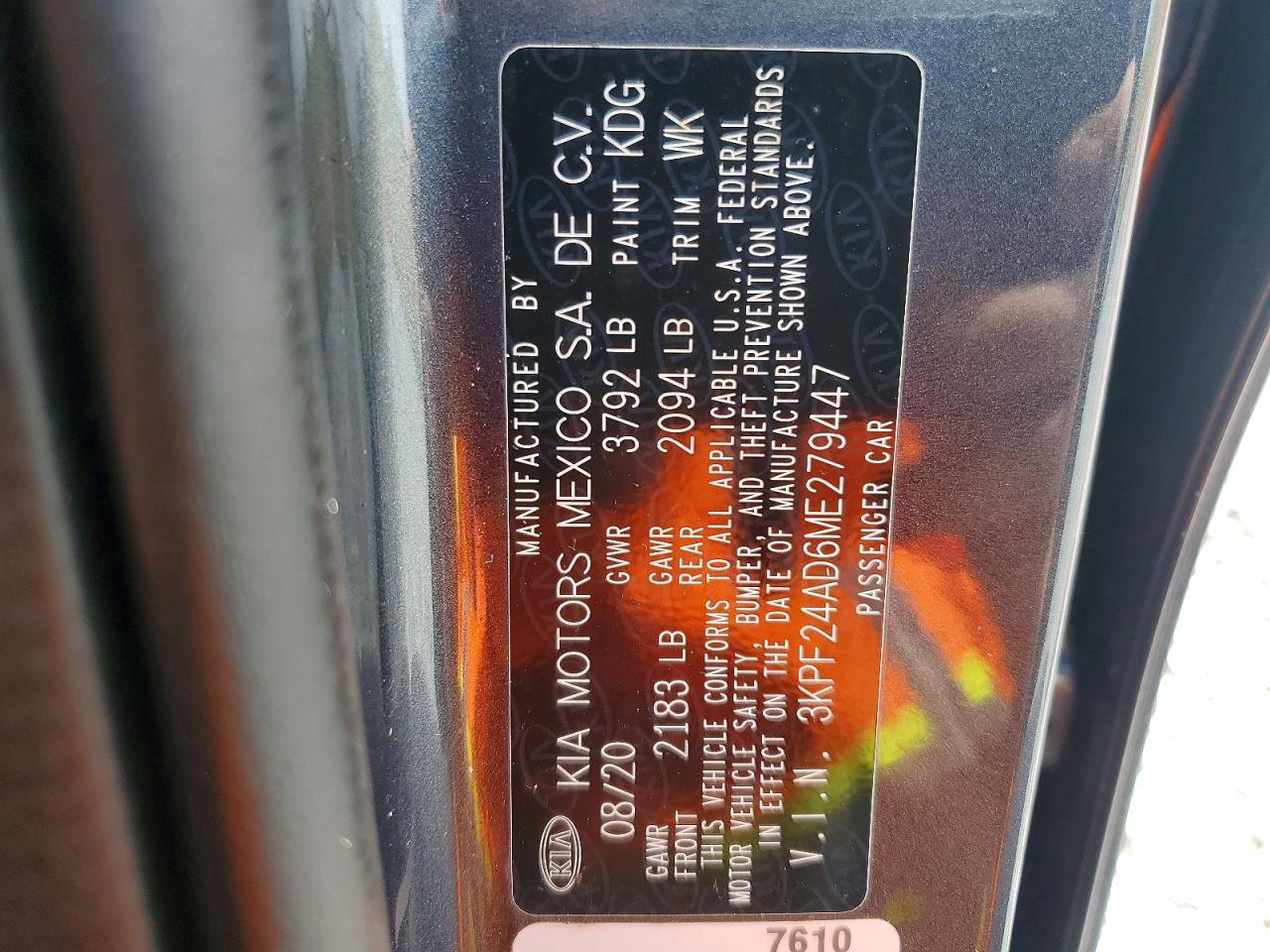 Kia Forte Lxs